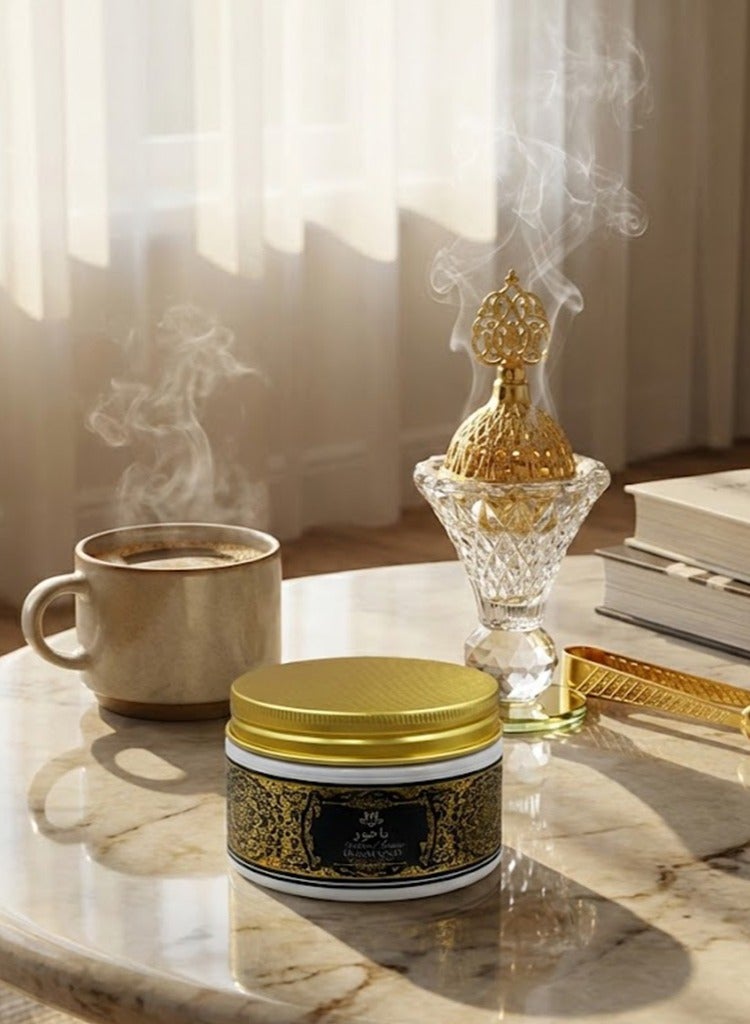أود أل سعود بخور عود عنبر ٨٠ غرام، علبة هدايا، عطر يدوم طويلًا، مثالي للصلاة والعبادة والاحتفالات - Image 4